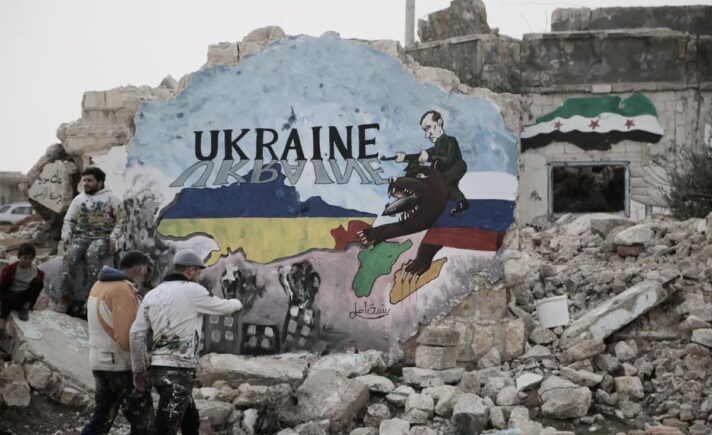 Ukraine in Syria, Syria in Ukraine